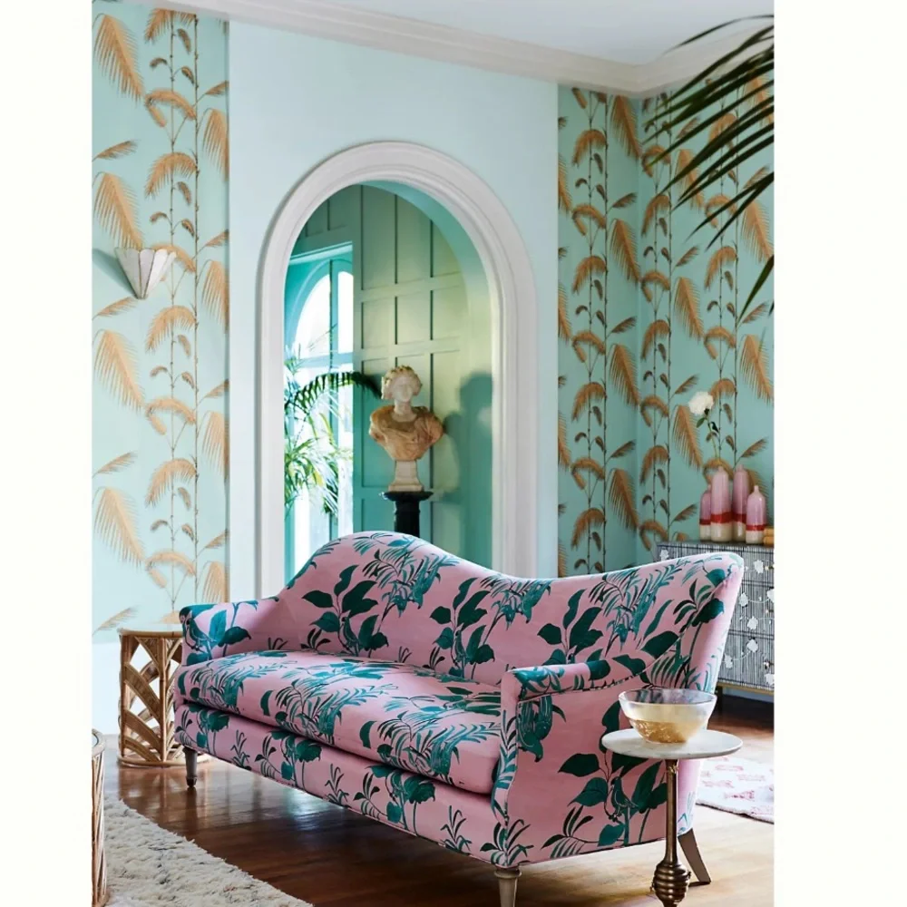 Anthropologie Palm Leaves Wallpaper